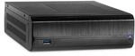 Inter-Tech JX-500 Schwarz Computer-Geh&auml;use ITX 1x 2.5" USB 3.0 200x240x65 mm