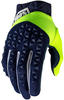 100% Airmatic Handschuhe, Erwachsene (Neon Blau/Gelb, Klein)