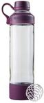 BlenderBottle Mantra Glas Trinkflasche, mit Trink&ouml;ffnung aus Glas und...