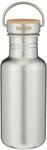 Klean Kanteen Reflect Trinkflasche mit Stainless Unibody Bamboo Cap Brushed Stainless