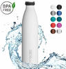 720°DGREE Edelstahl Trinkflasche milkyBottle” - 1L - BPA-Frei, Auslaufsicher,