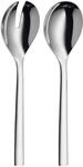 WMF Nuova Salatbesteck Edelstahl 25 cm, klein, Salatgabel und Servierl&ouml;ffel,