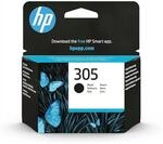 HP 305 Original Negro 1 pieza(s), Schwarz | Tinte f&uuml;r HP DeskJet serie 2700, 4100,