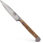 G&uuml;de Solingen - Spickmesser geschmiedet, 8 cm, Olivenholz, ALPHA OLIVE, Office