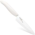 Kyocera GEN WHITE Keramik Obst-& Gem&uuml;semesser | Klinge: 11 cm | ergonomischer Griff