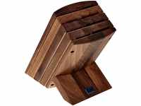 KAI Shun traditioneller Messerblock aus Holz - Premiumqualität Walnuss - Platz für