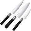 KAI Wasabi Black 3-teiliges Messerset 67-W19