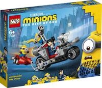 LEGO 75549 Minions Unaufhaltsame Motorrad-Jagd, Spielzeug f&uuml;r Kinder ab 6...