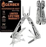 Gerber Multi-Tool mit G&uuml;rtel-Clip und 15 Funktionen, Suspension NXT, Gewicht:...