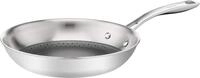 Tefal Eternal Mesh Bratpfanne 24 cm Induktion, Edelstahlpfanne kratzfeste Mesh