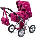 Bayer Design 13667AA City Star Puppenwagen, Bordeaux, &lrm;72.5 x 37 x 65 cm 