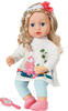Zapf Creation 703014 Baby Annabell Sophia so Soft Puppe mit langen Haaren zum...