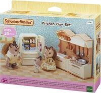 Sylvanian Families 5341 Landhaus K&uuml;che mit K&uuml;hlschrank - Puppenhaus...