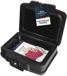 HMF 250452 Feuerfeste Wasserdichte Dokumentenbox | DIN A4 | 44,5 x 16,5 x 33 cm 