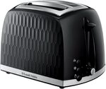Russell Hobbs 26061-56 Honeycomb 2S Toaster schwarz