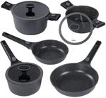 STONELINE SMART Pfannen T&ouml;pfe Set 8-teilig ☆ REDESIGN 25/26 ☆ Aluguss...