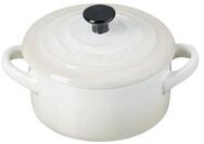 LE CREUSET Mini-Cocotte aus Steinzeug, 200 ml, 10 x 5 cm, Meringue, 71901107160100