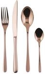 Sambonet 52553C81 - Taste Besteckset f&uuml;r 6 Personen, 24 Teile aus Edelstahl PVD: 6