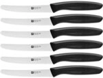 ZWILLING Twin Grip Messer-Set, 6-teilig, K&uuml;chenmesser, Klingenl&auml;nge: 12 cm,