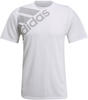 adidas Herren T-Shirt FL_SPR GF BOS, Blanco, M, DV1313