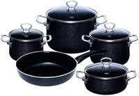 Riess, 0558-009, Emaille-Set 5-teilig, BLACK MAGIC, Emaille, Made in...