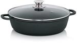 kela Aluguss Schmorpfanne 32 cm hoher Rand KERROS, Induktion Servierpfanne