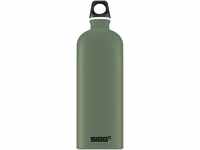 SIGG - Alu Trinkflasche - Traveller Leaf Green - Klimaneutral Zertifiziert - Für