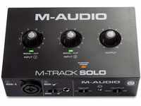 M-Audio M-Track Solo – USB Audio Interface für Aufnahmen, Streaming und
