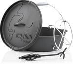 BBQ-Toro Dutch Oven Alpha Serie | 10,7 Liter (DO12AX), Topf ohne F&uuml;&szlig;e | bereits