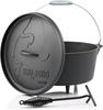 BBQ-Toro Dutch Oven Alpha Serie | 7,2 Liter (DO9A), Topf mit Füße | bereits