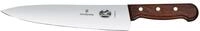 Victorinox Wood, Profi Tranchiermesser, Extra Scharfe Klinge, gerader Schliff, 25 cm,