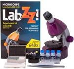Levenhuk LabZZ M101 Amethyst Mikroskop f&uuml;r Kinder mit 40-640x Vergr&ouml;&szlig;erung