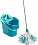 Leifheit Set Power Mop 3-in-1 mit saugstarken Fasern, komplettes Wischset mit