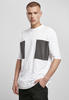 Urban Classics Herren TB4126-Big Double Pocket Tee T-Shirt, White/Asphalt, 3XL