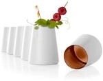 St&ouml;lzle Lausitz Power Becher Wei&szlig;-Bronze Cocktailgl&auml;ser 380 ml, 6er-Set