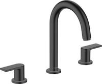 hansgrohe 3-Loch Waschtischarmatur Vernis Shape, Wasserhahn Bad mit Auslauf H&ouml;he 150