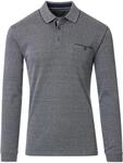 CASAMODA Polo-Shirt Langarm Uni