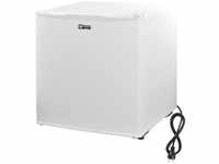 DEMA Mini Camping Kühlschrank Minibar 40 Liter L 230 V mit Eisfach 4 L weiß