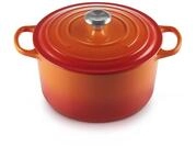 Le Creuset Hoher runder Br&auml;ter aus Gusseisen, 26cm, Ofenrot, 21195260902430