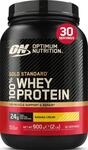 Optimum Nutrition Gold Standard 100% Whey, Proteinpulver, Geschmack Bananencreme,