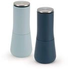 Joseph Joseph Milltop Kr&uuml;melfrei schmutzfrei Salz- und Pfefferm&uuml;hlen-Set Blau,