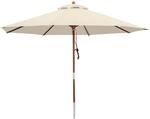 anndora&reg; Sonnenschirm Gartenschirm Marktschirm 3 m rund wasserabweisend - mit