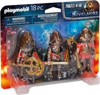 PLAYMOBIL Novelmore 70762 3er Set Burnham Raiders, Ab 4 Jahren
