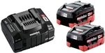 METABO Akku-Basis-Set SE 2 x 18V / 5,5 Ah LiHD Akkus + ASC 145 Ladeger&auml;t
