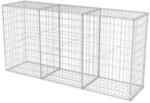 vidaXL Gabionenkorb Stahl 200&times;50&times;100 cm