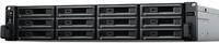 Synology RS3621XS+ 2U 12BAY 2.1GHz 8C 8GB DDR4 4X 1GBE 2X 10GBE RPS, schwarz