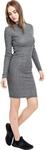 Urban Classics Ladies Rib Dress Frauen Kurzes Kleid schwarz