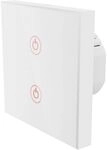 Hama Wi-Fi Touch Lichtschalter, kompatibel mit Alexa/Google Home (Unterputz,...