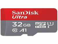 SanDisk Ultra microSDHC 32GB + SD Adapter 120MB/s A1 Class 10 UHS-I - Tablet