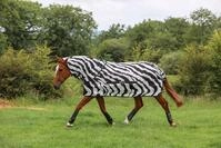 Bucas Buzz-Off Fliegendecke Zebra Full-Neck, 130